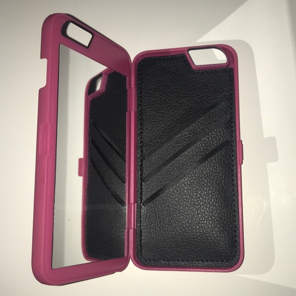 Bastex Accessories - Flip Mirror Wallet iPhone6 Case Mirror&Card Holder